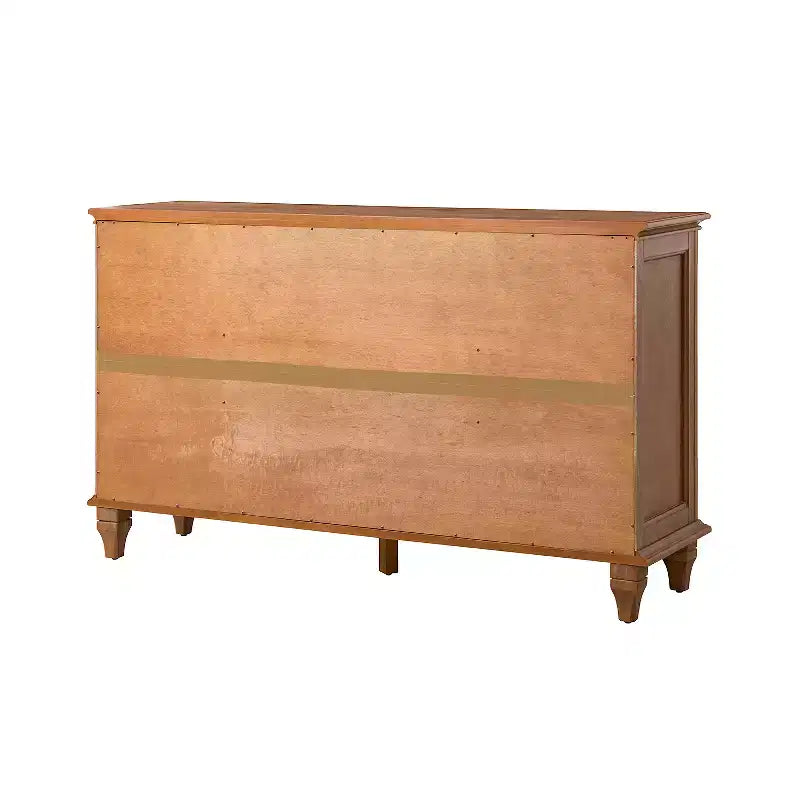Madia tradizionale Rick 58 a 3 cassetti con gambe in legno massello| KARAT HOME