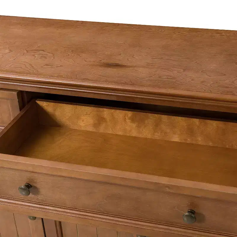 Madia tradizionale Rick 58 a 3 cassetti con gambe in legno massello| KARAT HOME