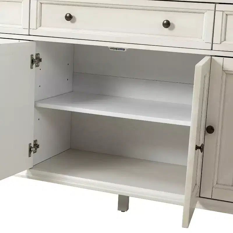 Madia tradizionale Rick 58 a 3 cassetti con gambe in legno massello| KARAT HOME
