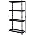 Pachira Adjustable Height 5-Shelf Steel Shelving Unit Utility Organizer Rack for Home, Office, and Warehouse