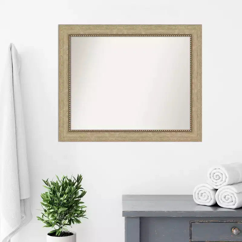 Specchio da parete per bagno Amanti Art Astor Champagne, non bisellato