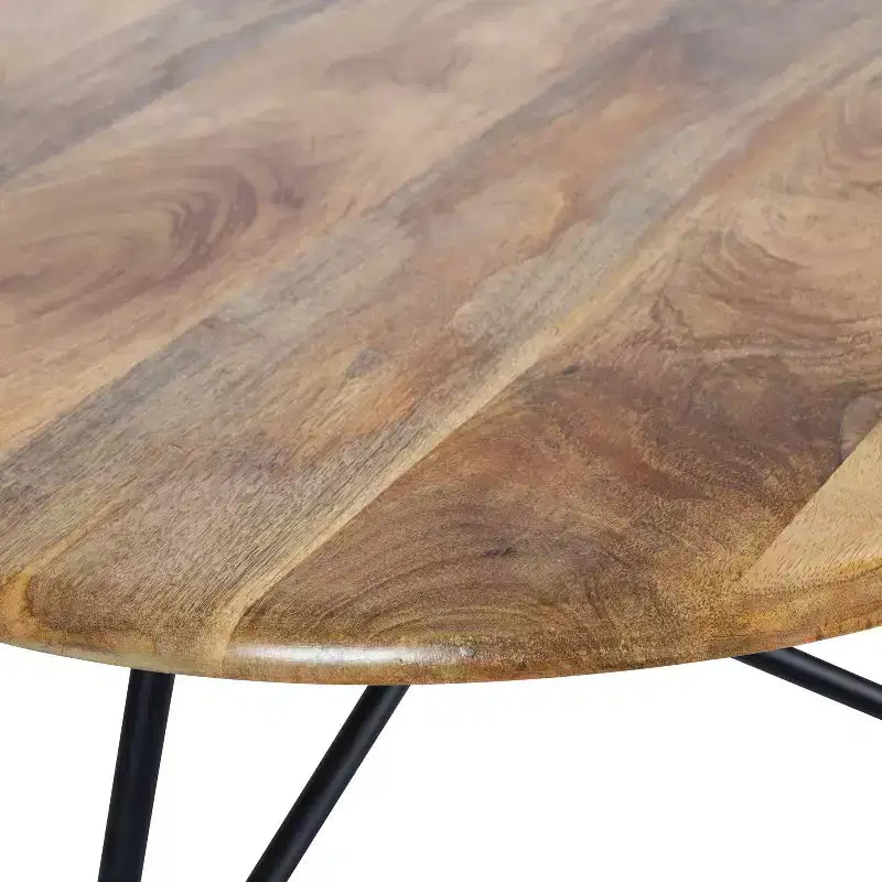 Tavolino rotondo in legno Kate e Laurel Pallson
