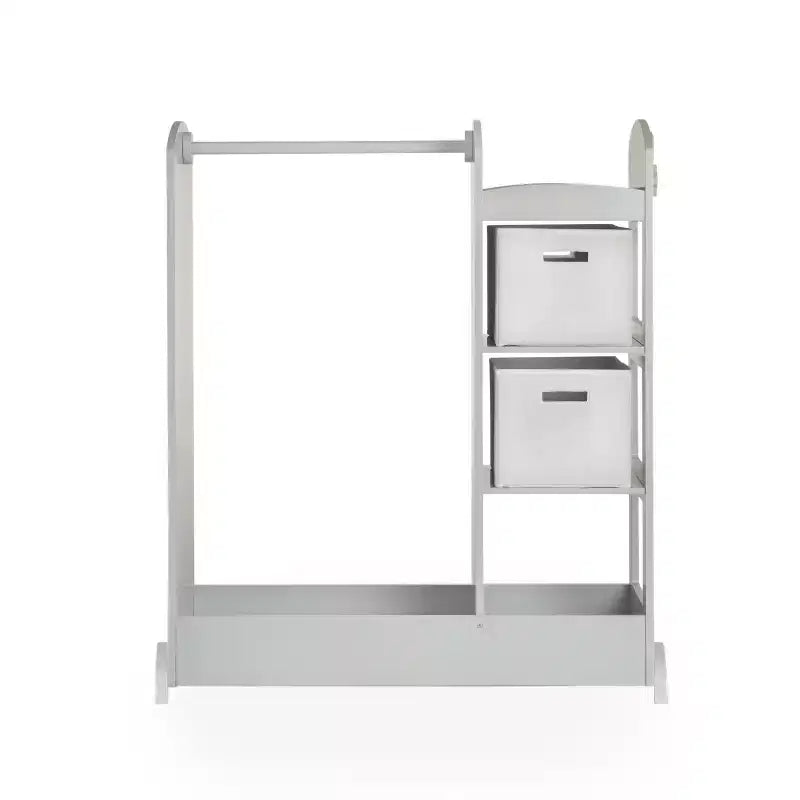 Guidecraft See and Store Dress Up Center: Mobile Porta-Abiti e Costumi per Bambini, Organizzatore Appendibile per Armadio con Specchio e Contenitori