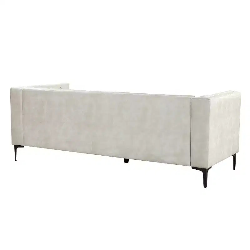 Divano contemporaneo Wales 84 con schienale trapuntato | ART OF LIVING DESIGNS