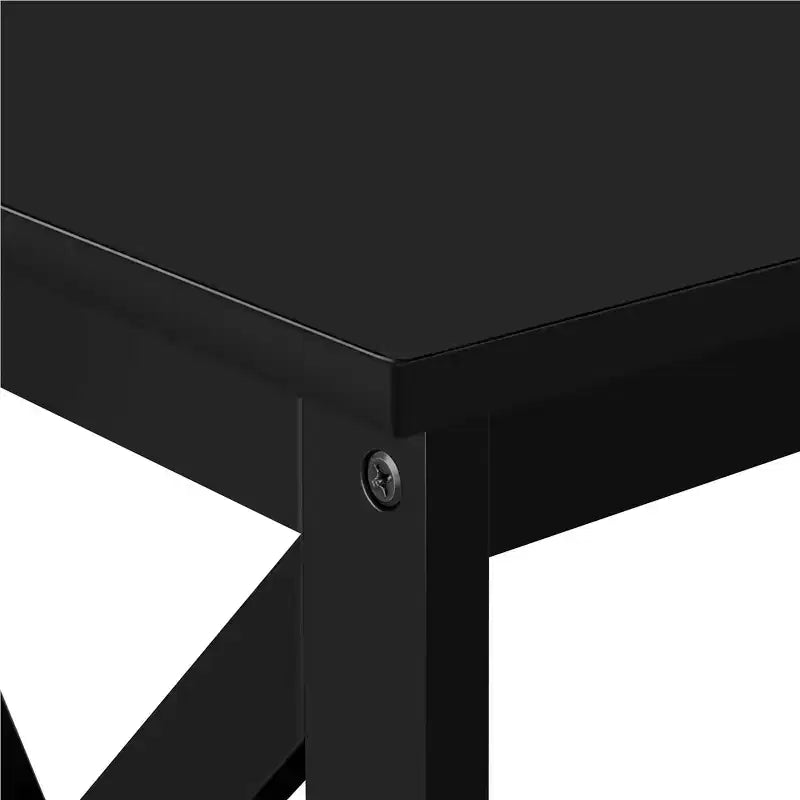 Yaheetech Tavolo Consolle da Ingresso in Legno a 3 Ripiani con Presa Elettrica