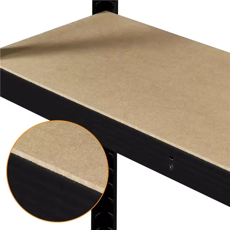 Yaheetech 2 Pezzi Scaffale Metallico a 5 Ripiani Regolabile
