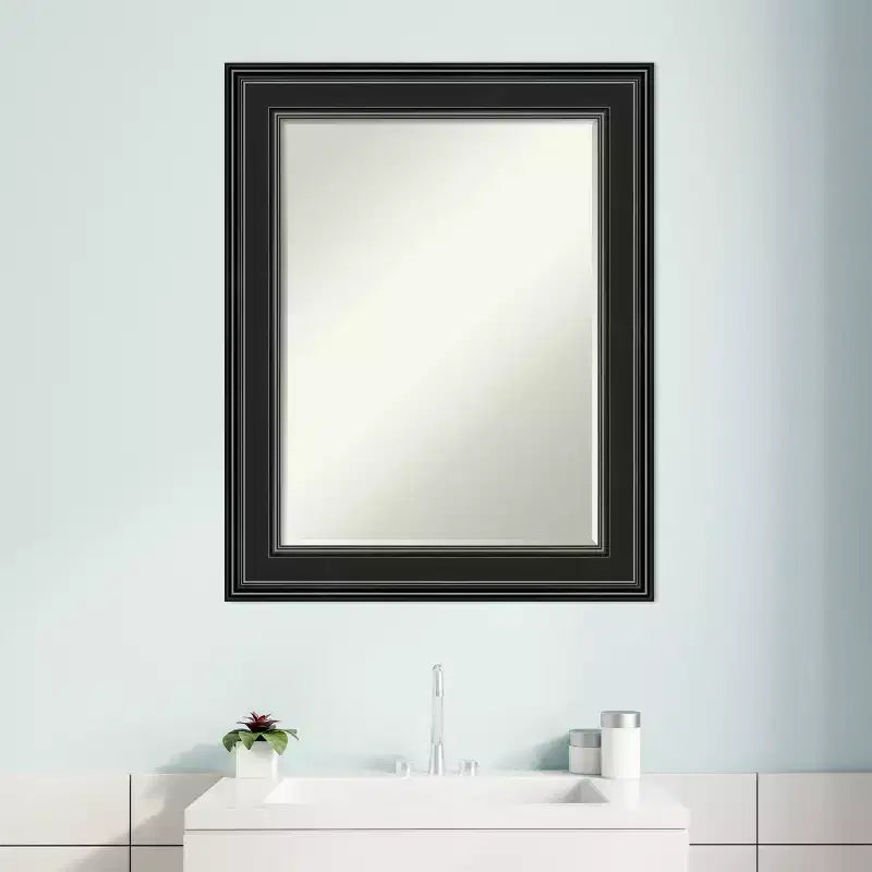 Specchio da parete Amanti Art Ridge Petite Bevel per bagno
