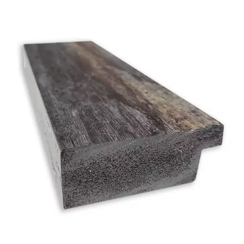 Specchio da Parete da Bagno Amanti Art Bark Rustico Stretto Piccolo Smussato 27,5 x 21,5 pollici