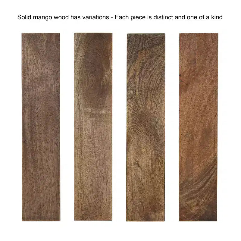 Kate and Laurel Quarles Tavolo Consolle Rettangolare in Legno, 36x10x30, Naturale e Nero