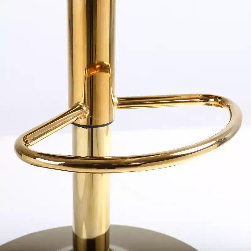 Set di 2 sgabelli da bar girevoli a 360 gradi in stile moderno con base regolabile in metallo - ModernLuxe