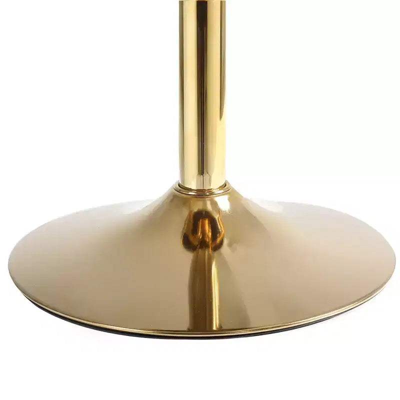 Set di 2 sgabelli da bar girevoli a 360 gradi in stile moderno con base regolabile in metallo - ModernLuxe