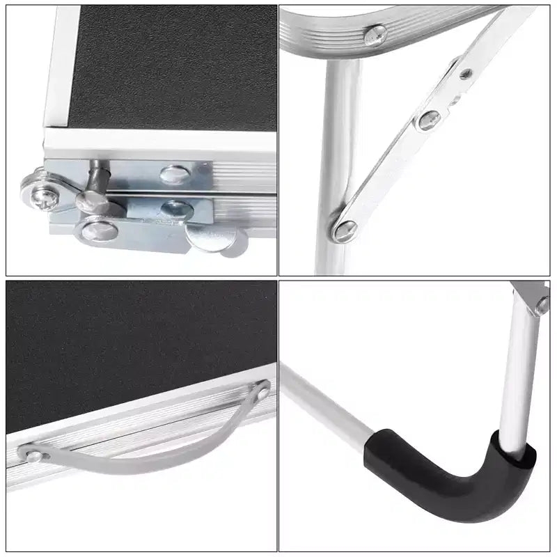 Unique Bargains Scrivania Pieghevole Portatile per Lettura Lavoro Laptop 24 x 16,1 x 10,6