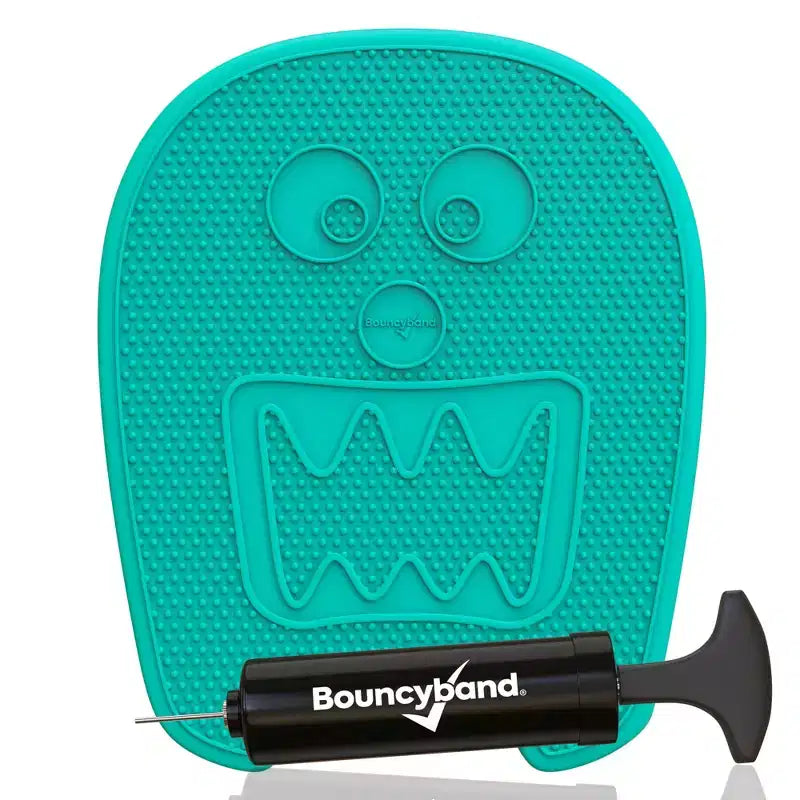Cuscino Sensoriale Bouncyband Wiggle Seat, Mostro Menta