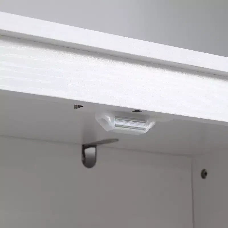 HOMCOM Dispensa da cucina indipendente 72" con 4 ante, armadio organizer con 4 livelli e ripiani regolabili