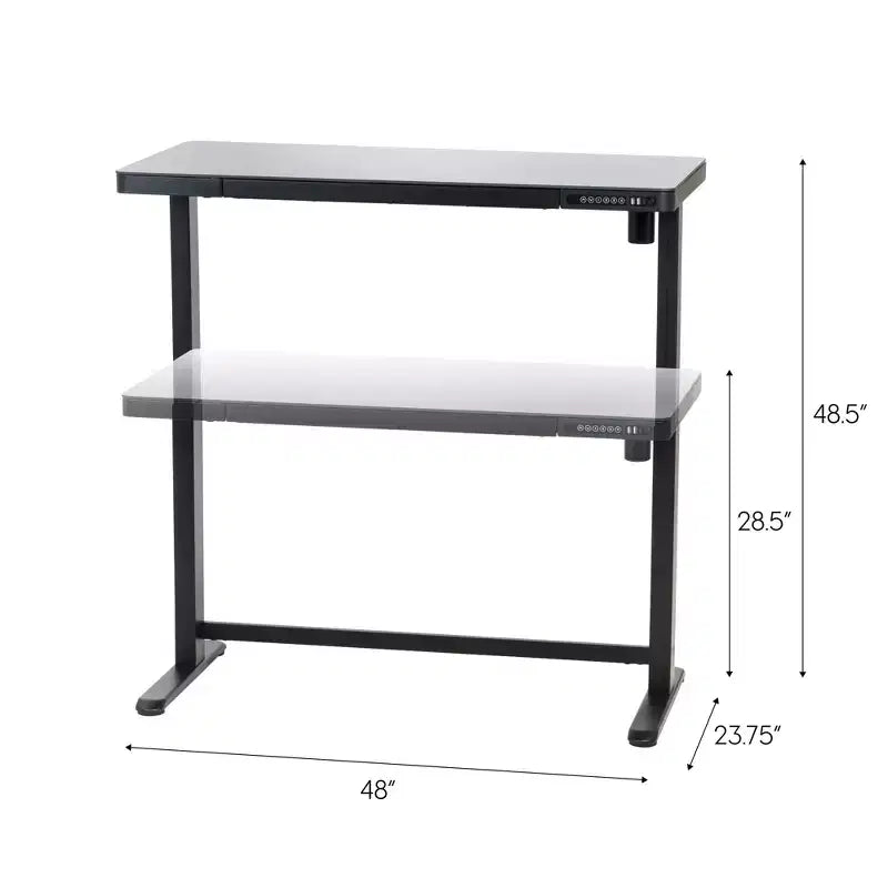 Scrivania elettrica IRIS USA regolabile in altezza con porta USB
