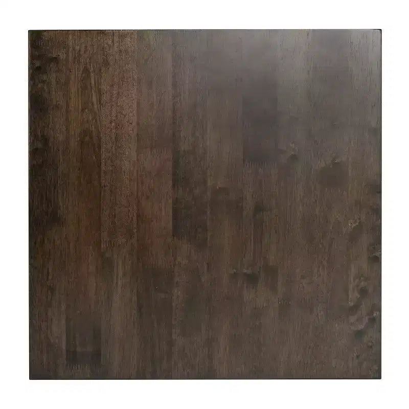 Flash Furniture Eli Tavolino Rustico in Legno Massello, Tavolino d'Appoggio Stile Cavalletto
