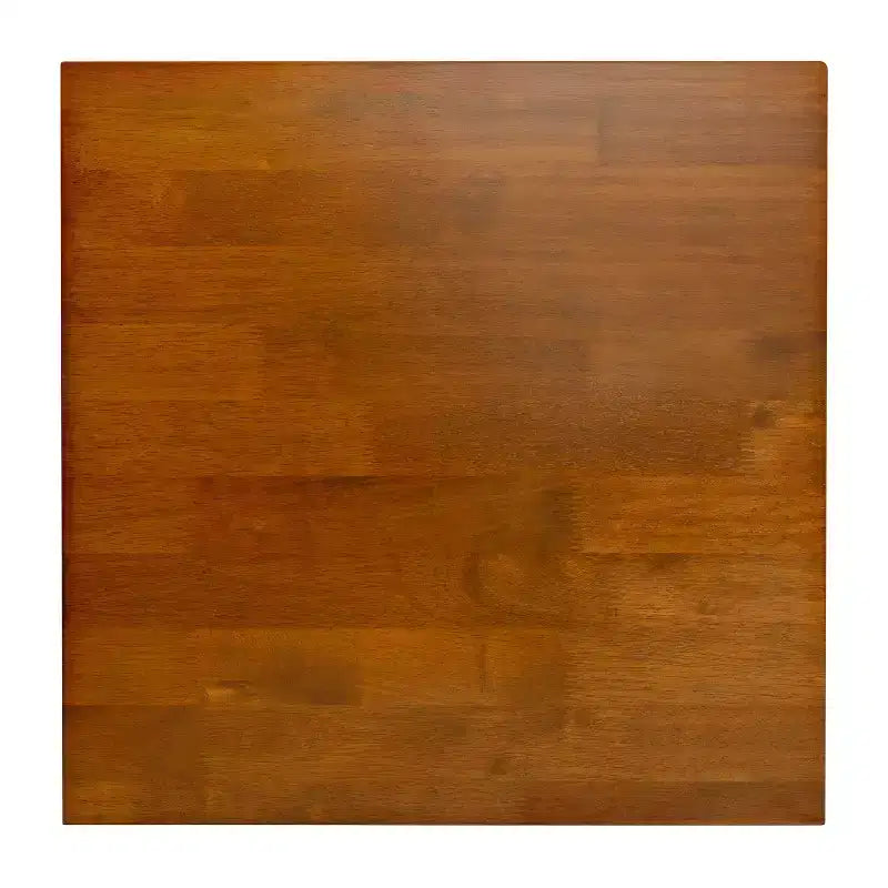 Flash Furniture Eli Tavolino Rustico in Legno Massello, Tavolino d'Appoggio Stile Cavalletto