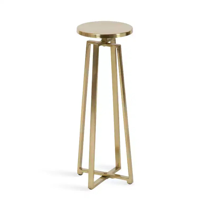 Kate and Laurel Zia Metal Drink Table