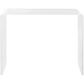 Atka Acrylic Console Table - FOX6016A - Clear - Safavieh Couture