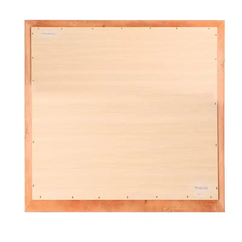 Passion Furniture Specchio da comò classico con cornice in legno, 38" x 38"