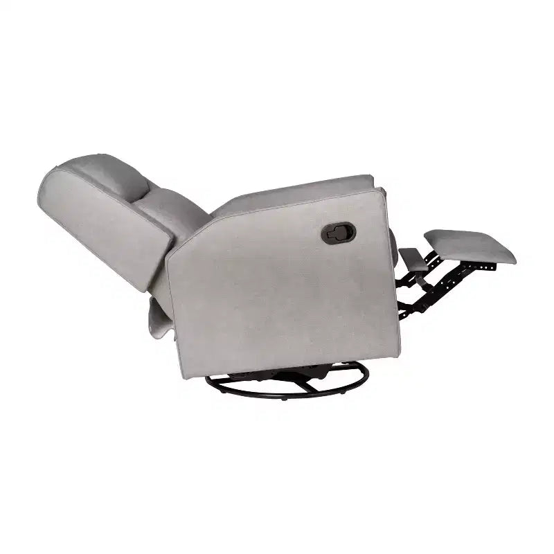 Poltrona reclinabile Flash Furniture Cash con base girevole, manuale girevole a 360 gradi, perfetta per soggiorno, camera da letto o cameretta dei bambini