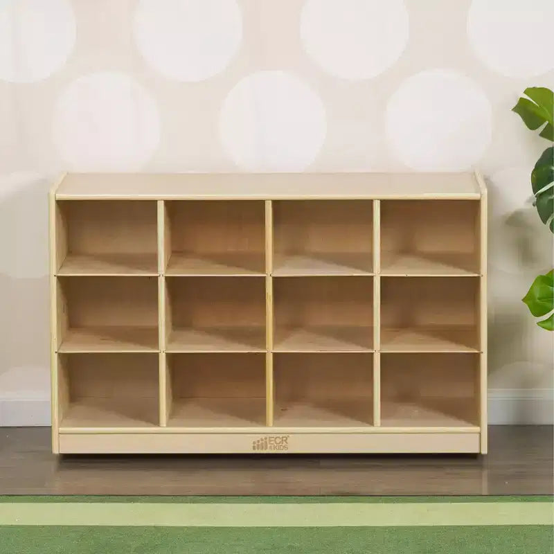 Mobile ECR4Kids con 12 scomparti per vassoi, 3x4, Arredo per la classe