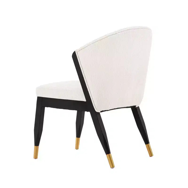 Set di 2 sedie da pranzo moderne Ola con rivestimento in bouclé - Manhattan Comfort