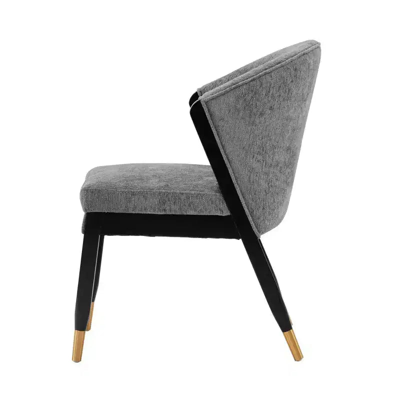 Set di 2 sedie da pranzo moderne Ola con rivestimento in bouclé - Manhattan Comfort