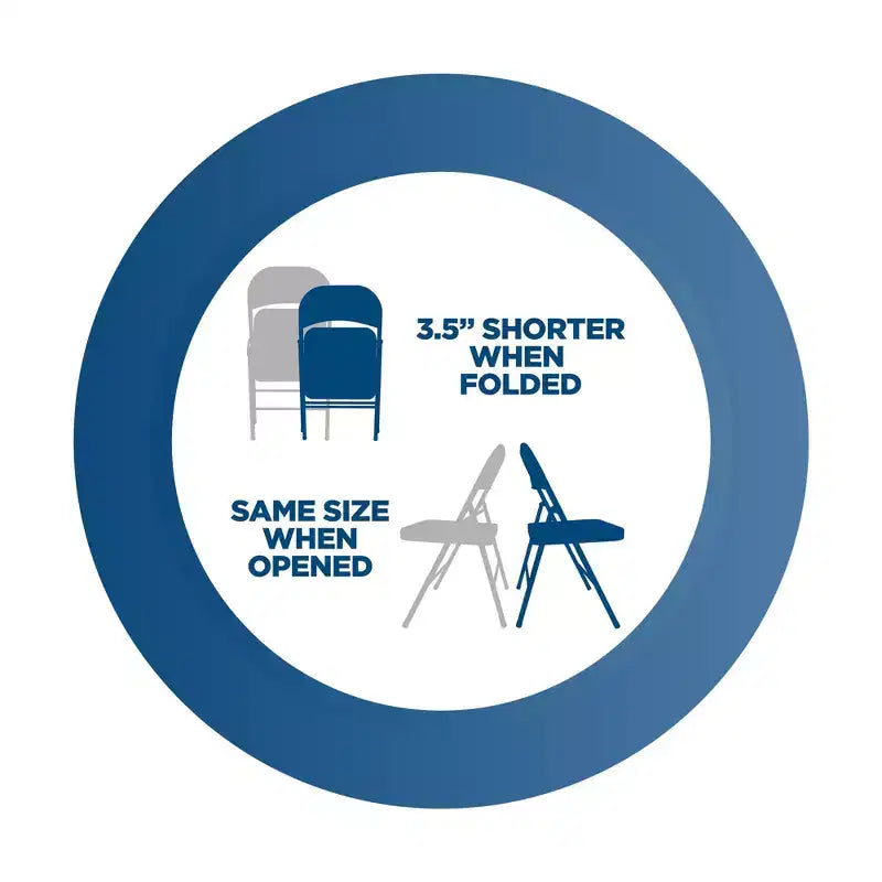 Sedia Pieghevole Interamente in Acciaio SmartFold COSCO