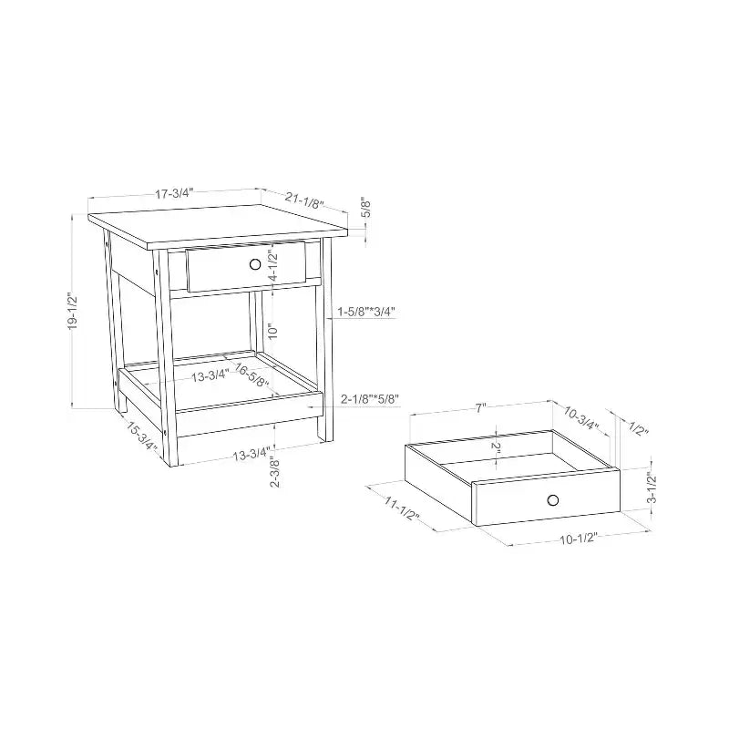Set Tavolino da caffè e Tavolino d'appoggio Minsay Transizionale con piano in finto marmo 3 pezzi - HOMES: Inside + Out
