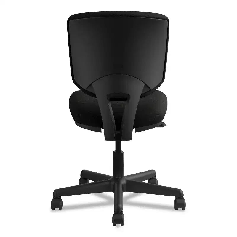 Sedia operativa in pelle HON serie Volt, supporta fino a 113 kg, altezza del sedile da 45,72 a 56,52 cm, nera
