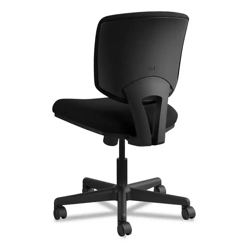 Sedia operativa in pelle HON serie Volt, supporta fino a 113 kg, altezza del sedile da 45,72 a 56,52 cm, nera