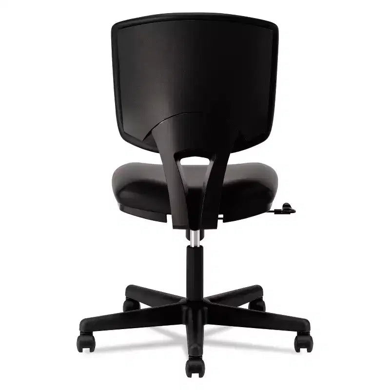 Sedia operativa in pelle HON serie Volt, supporta fino a 113 kg, altezza del sedile da 45,72 a 56,52 cm, nera