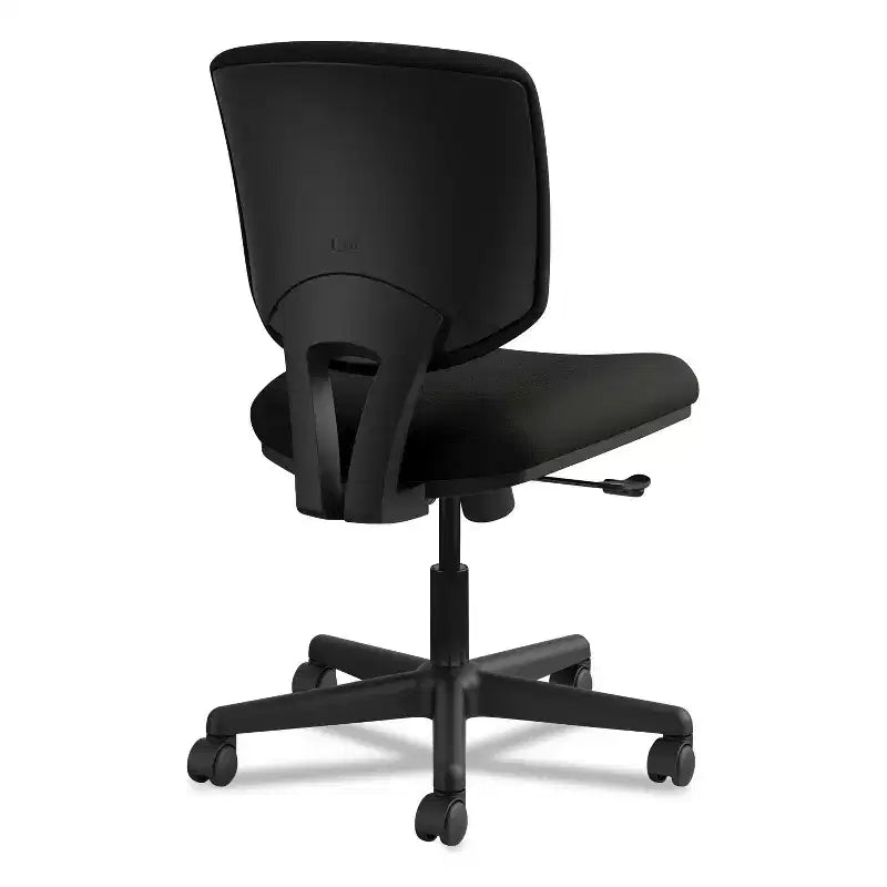 Sedia operativa in pelle HON serie Volt, supporta fino a 113 kg, altezza del sedile da 45,72 a 56,52 cm, nera