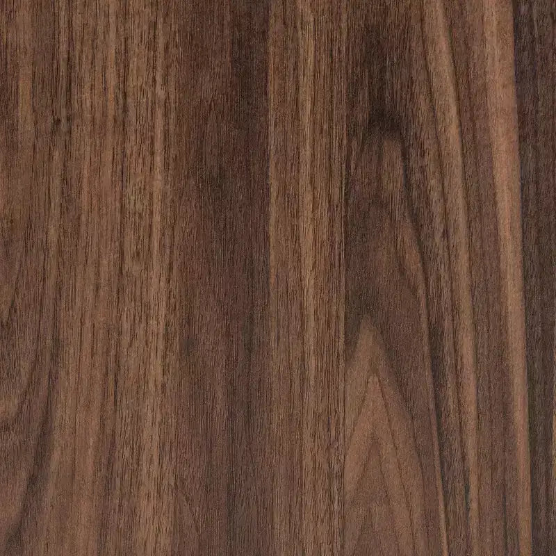 Tavolino con 1 cassetto Baxton Studio Sadia moderno in legno finitura noce marrone e metallo nero