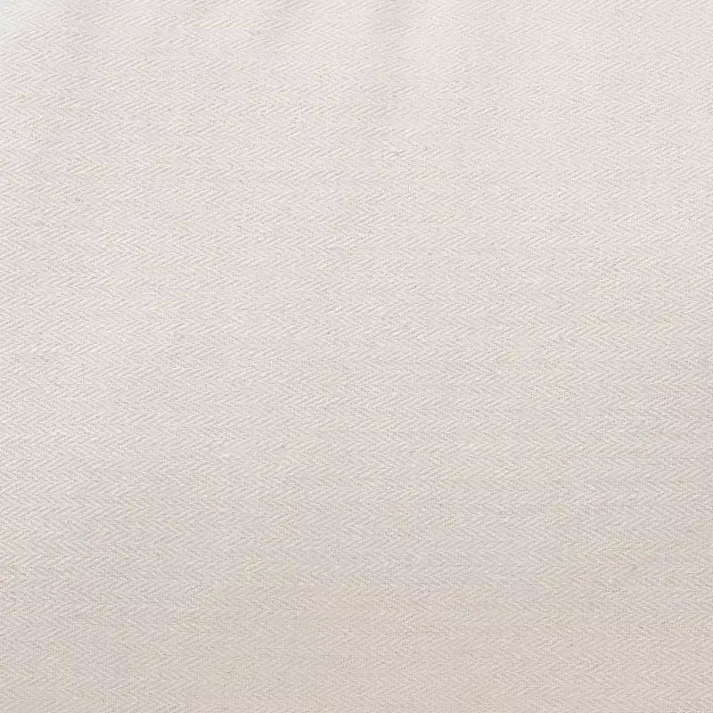 Poltrona bali & pari Patsy in tessuto bianco e rattan naturale stile bohémien moderno