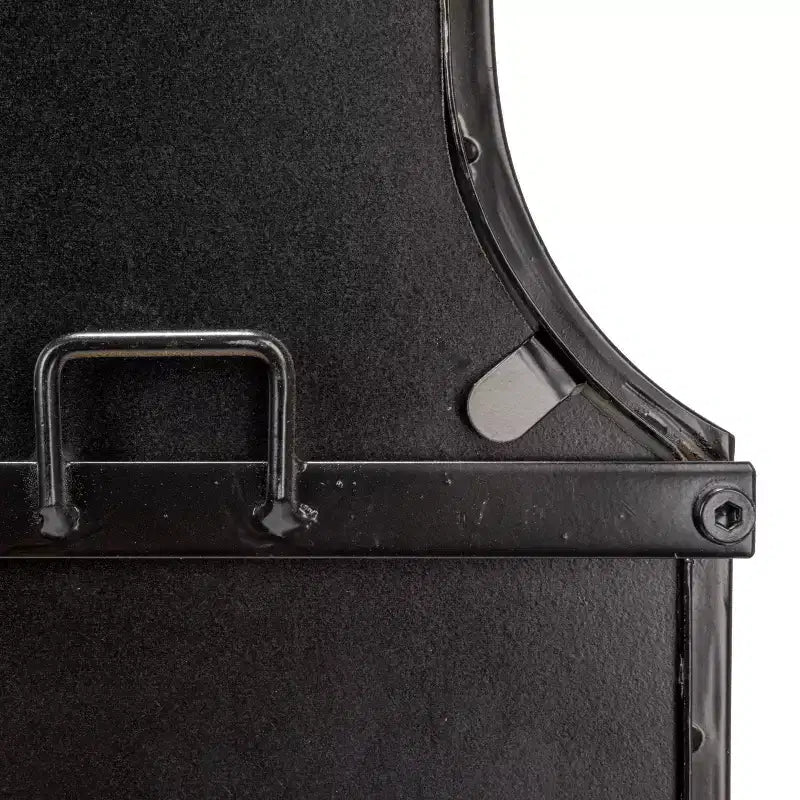 Specchio da parete Storied Home con cornice ad arco in metallo