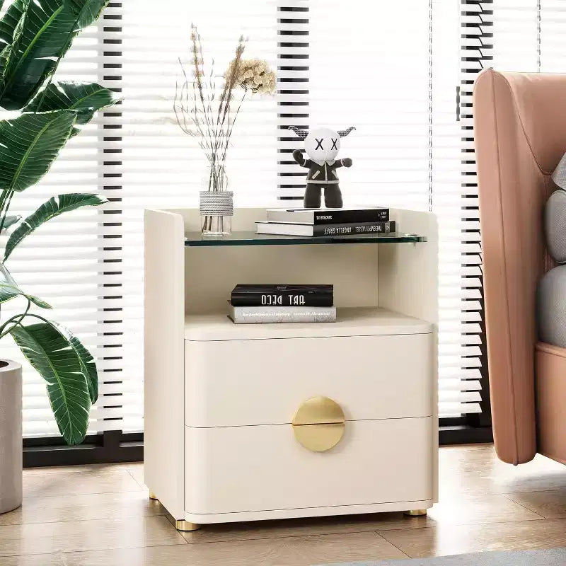 Comodino moderno a 2 cassetti Lantine