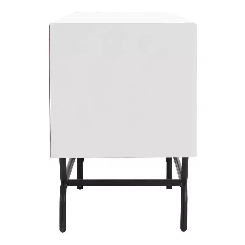 Mobile TV moderno a 3 cassetti miBasics Meadowgrove per televisori fino a 65" con armadietto