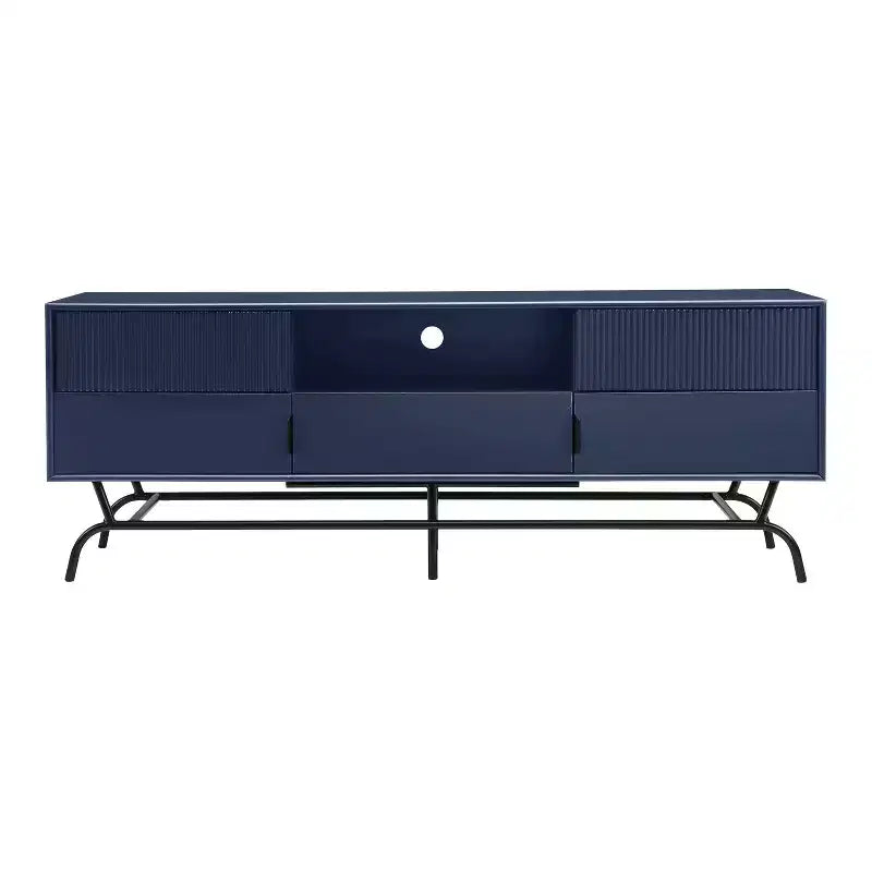 Mobile TV moderno a 3 cassetti miBasics Meadowgrove per televisori fino a 65" con armadietto
