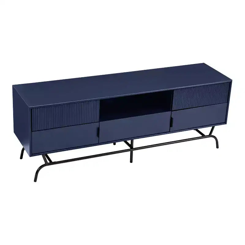 Mobile TV moderno a 3 cassetti miBasics Meadowgrove per televisori fino a 65" con armadietto