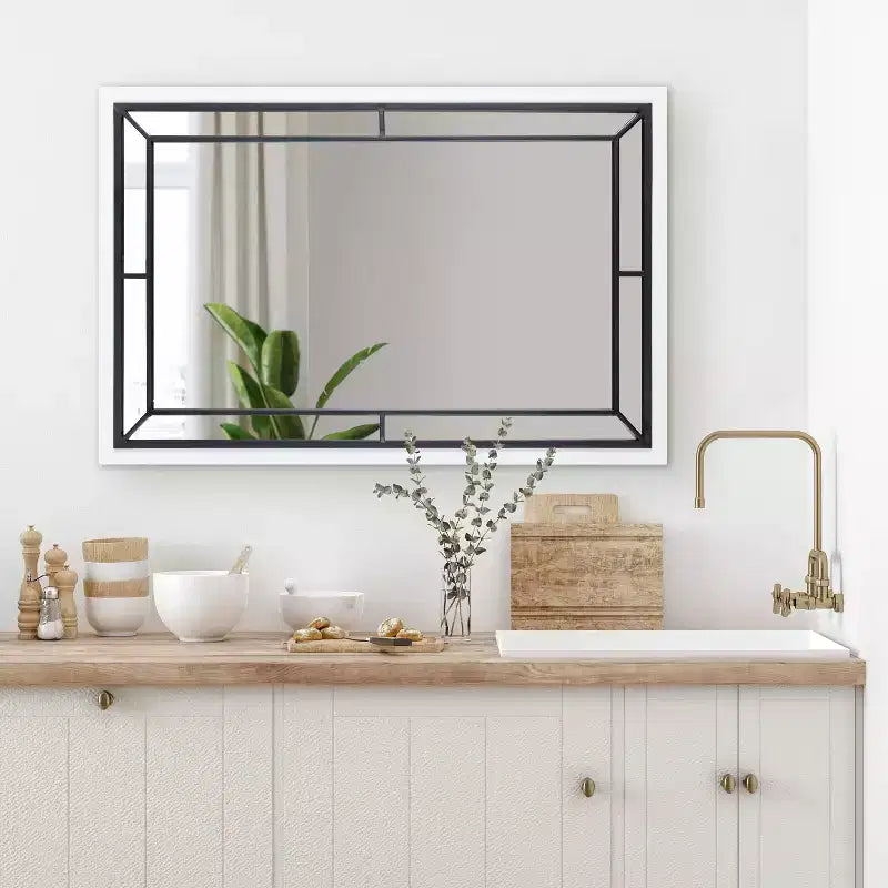 Specchio da parete rettangolare Audubon 24 x 36 - Kate & Laurel All Things Decor