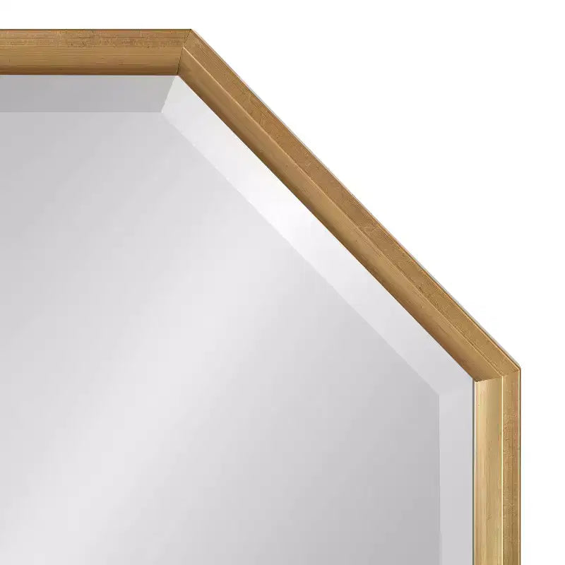 Specchio da parete ottagonale Calder oro - Kate & Laurel All Things Decor