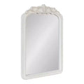 Kate & Laurel All Things Decor Jenelle Framed Wall Mirror White