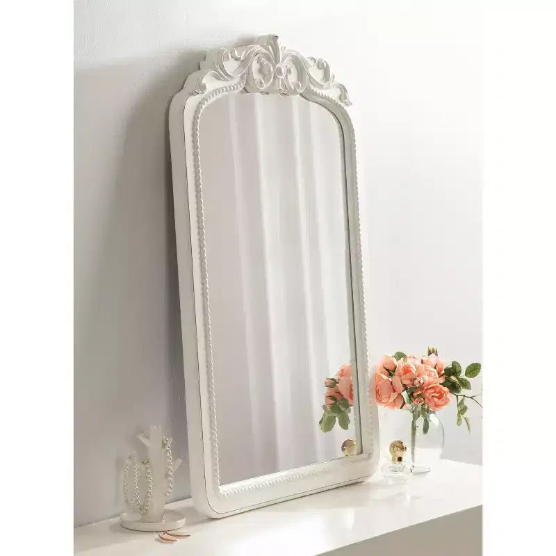 Kate & Laurel All Things Decor Specchio da parete incorniciato Jenelle Bianco