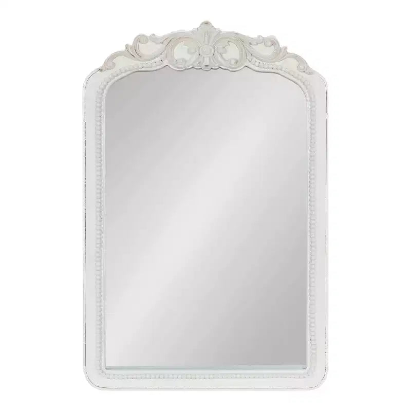 Kate & Laurel All Things Decor Specchio da parete incorniciato Jenelle Bianco