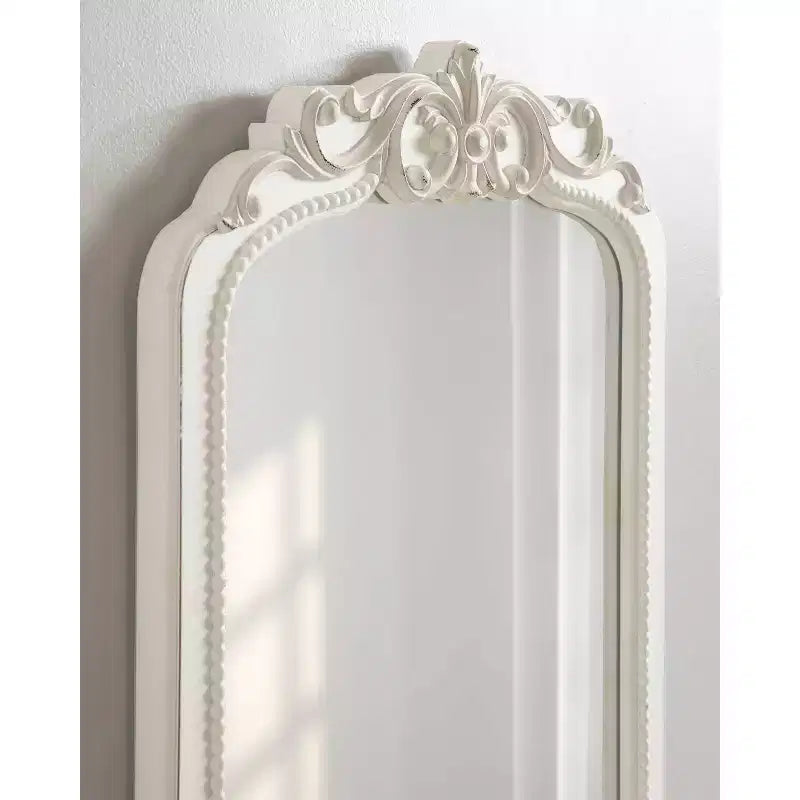 Kate & Laurel All Things Decor Specchio da parete incorniciato Jenelle Bianco