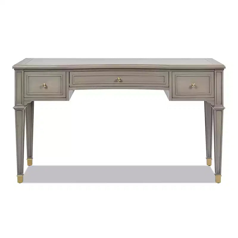 Jennifer Taylor Home Dauphin 55 3-Drawer Wood Executive Desk
