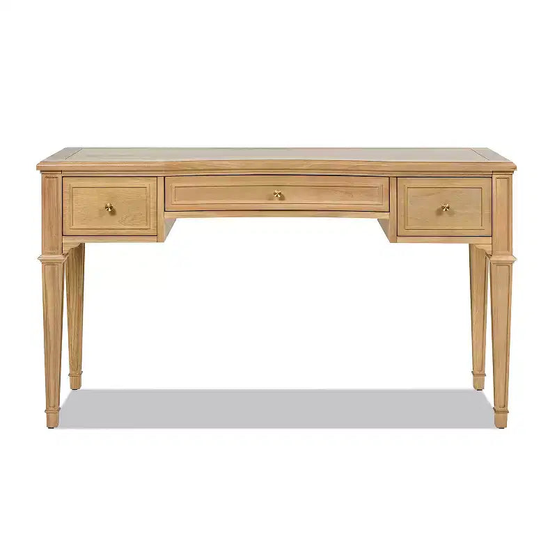 Scrivania direzionale in legno a 3 cassetti Dauphin 55 di Jennifer Taylor Home