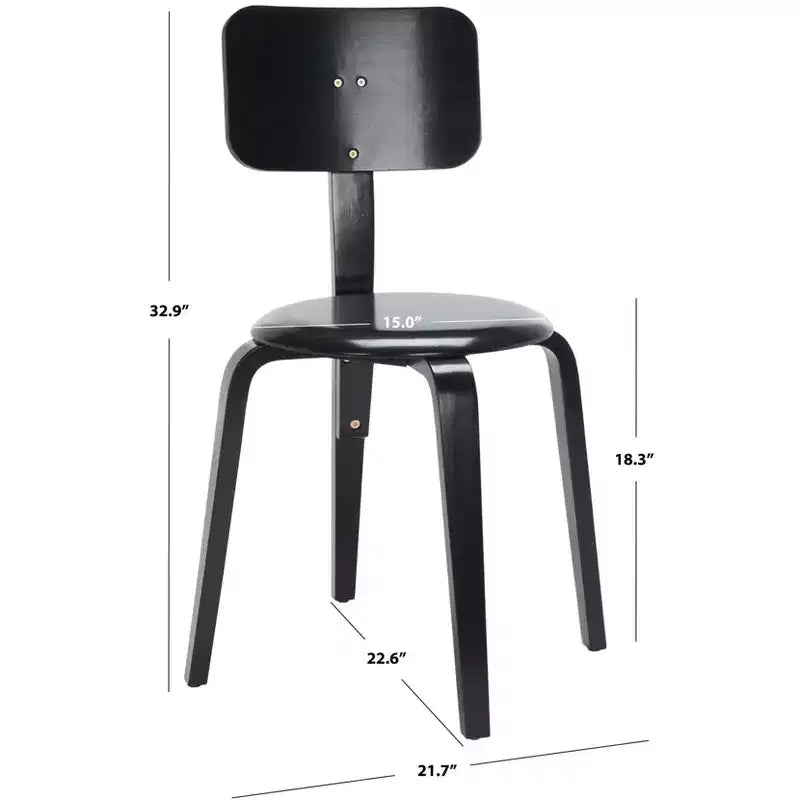 Sedia da pranzo impilabile Luella (set da 2) - DCH1009 - Safavieh